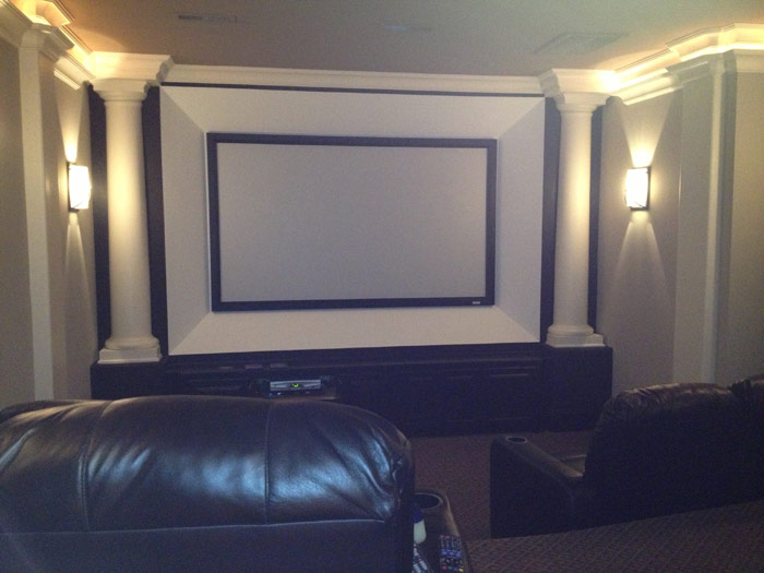 Home Theaters and Hidden TV’s